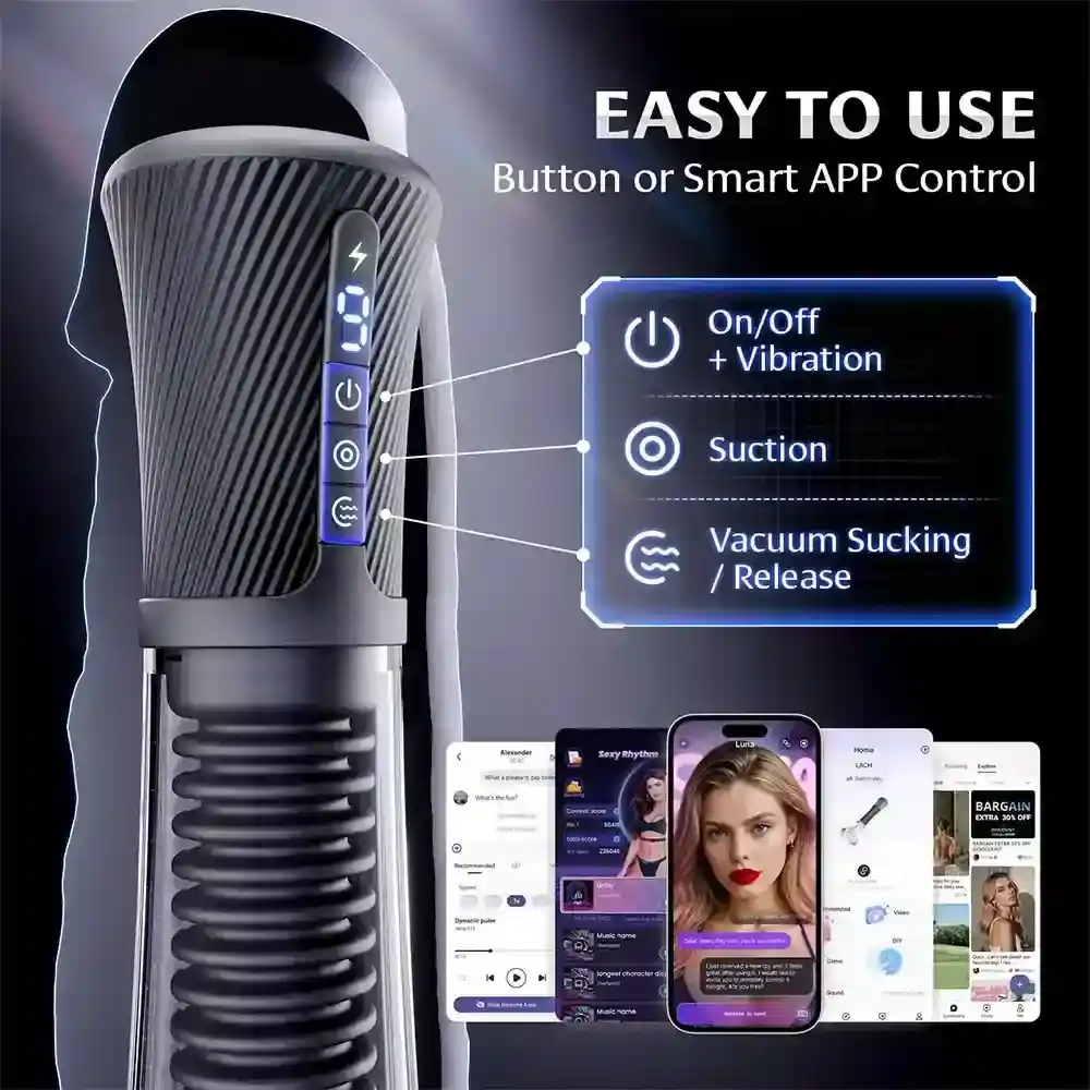 rechargeable male sex toy vibration