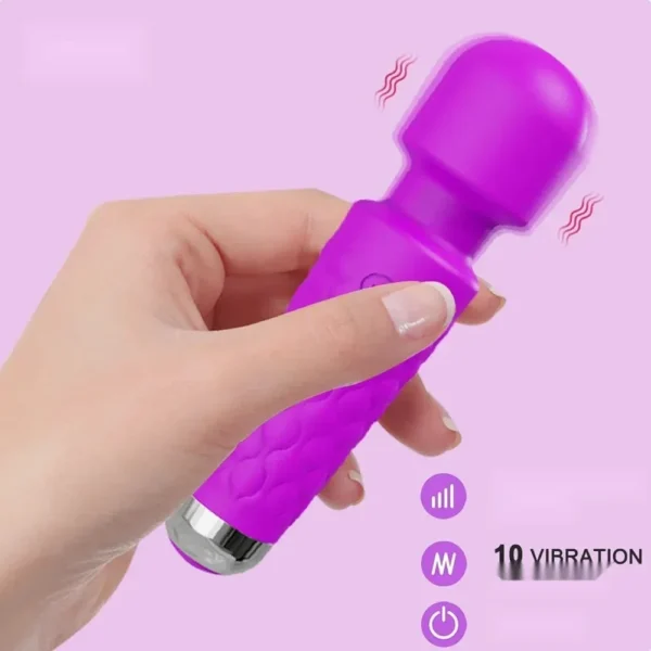 rechargeable nipple wand massager