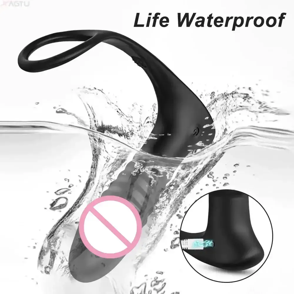 rechargeable prostate massager remote control