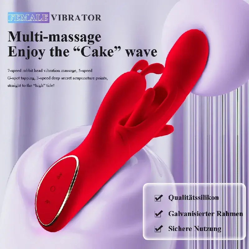 rechargeable rabbit vibrator low noise