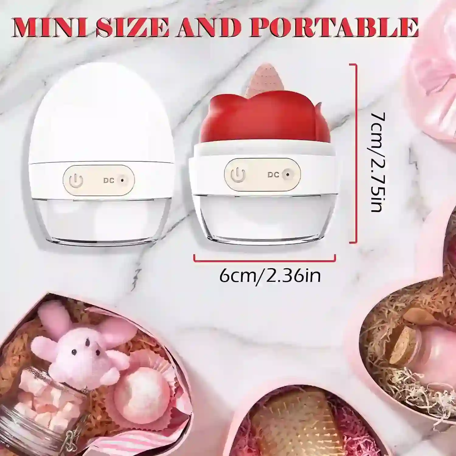 rechargeable rose vibrator waterproof