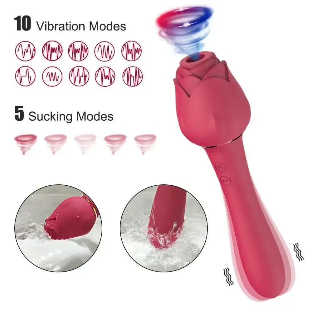 rechargeable silicone clitoral massager