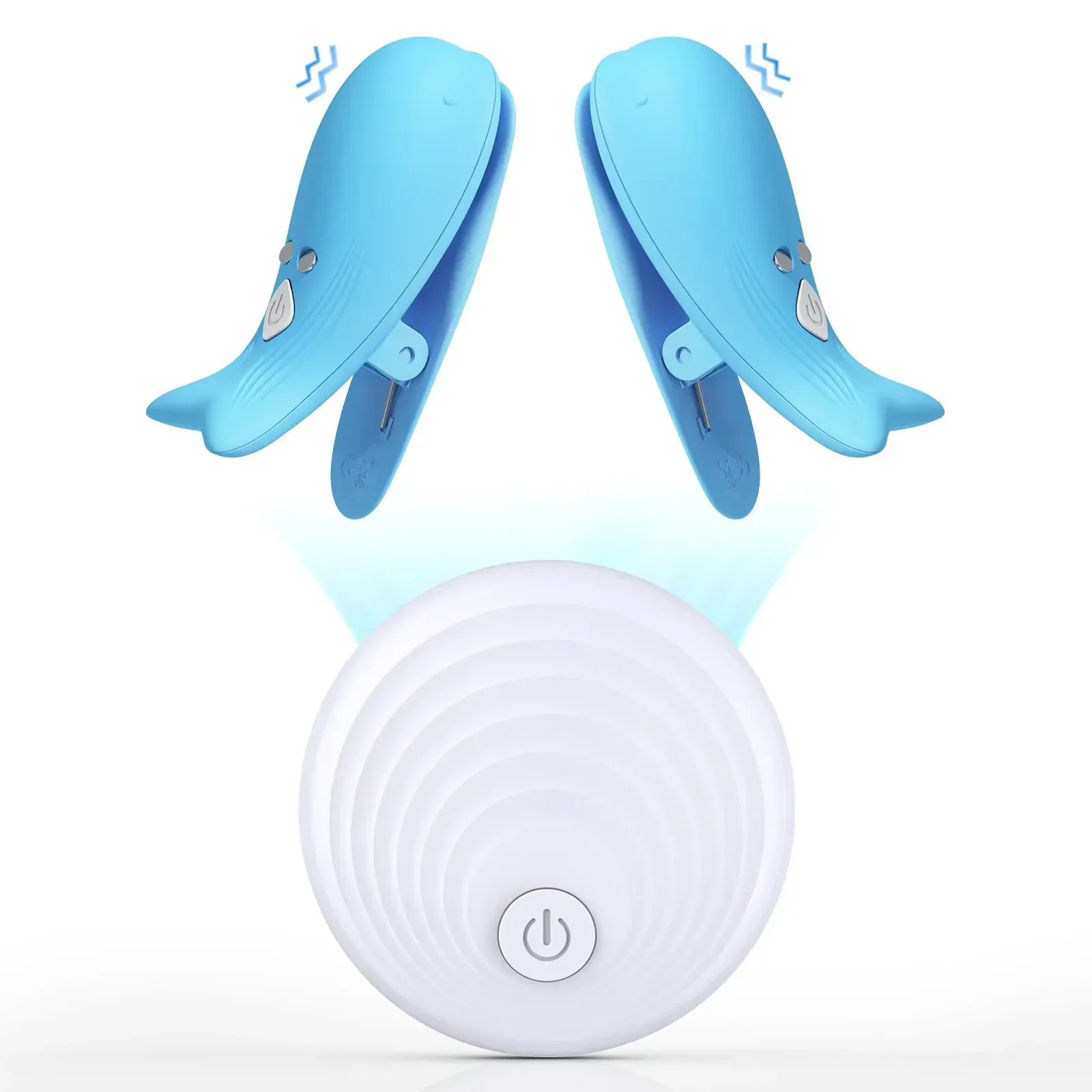 rechargeable silicone nipple vibrator