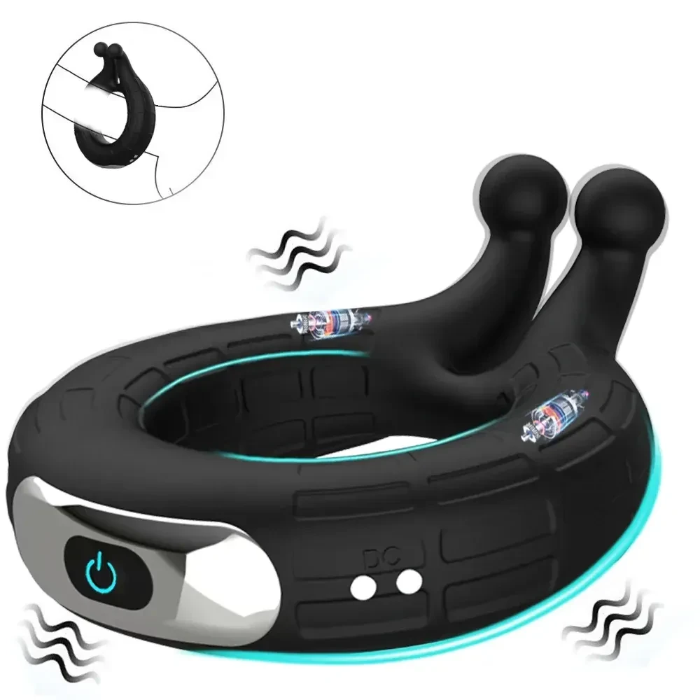 rechargeable silicone prostate massager