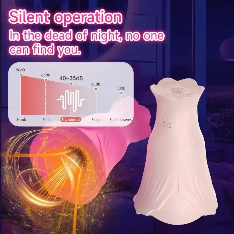 rechargeable silicone rose toy women