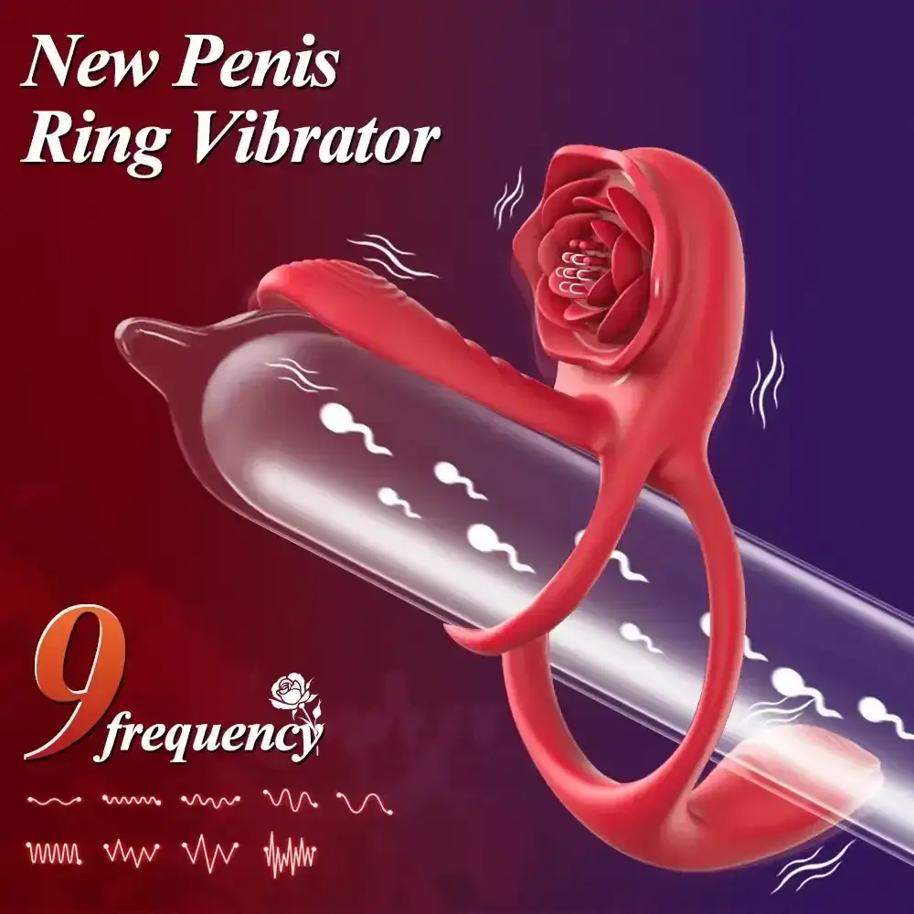 rechargeable waterproof penis vibrating ring
