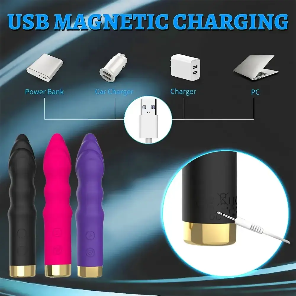 rechargeable wireless bullet toy