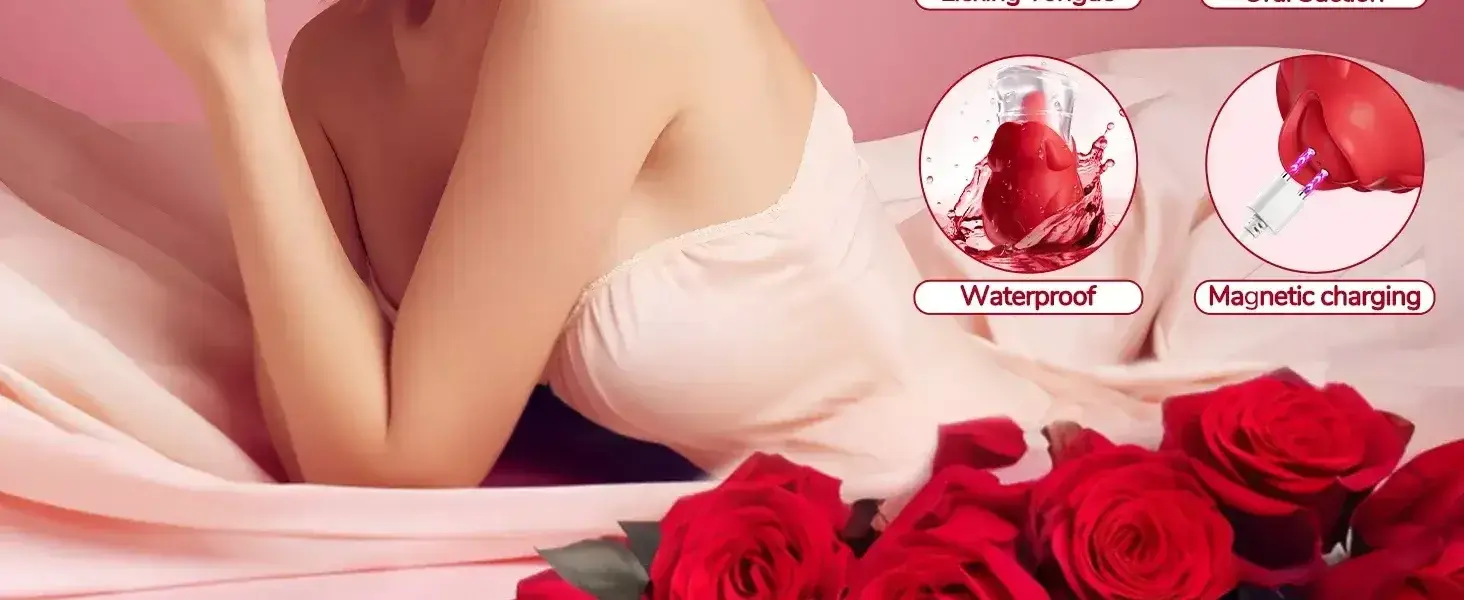 red rose oral stimulation vibrator