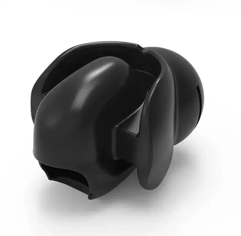 red silicone oral fixation device