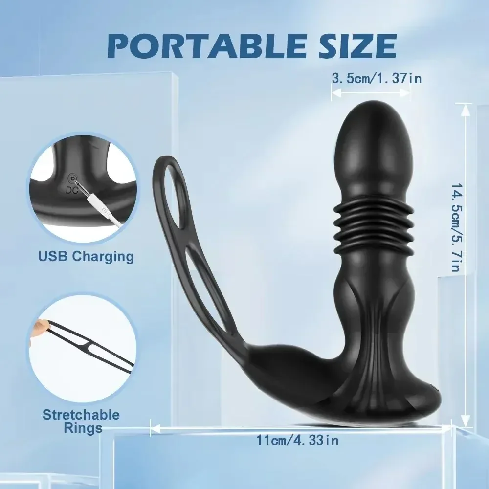 remote control prostate thrusting toy