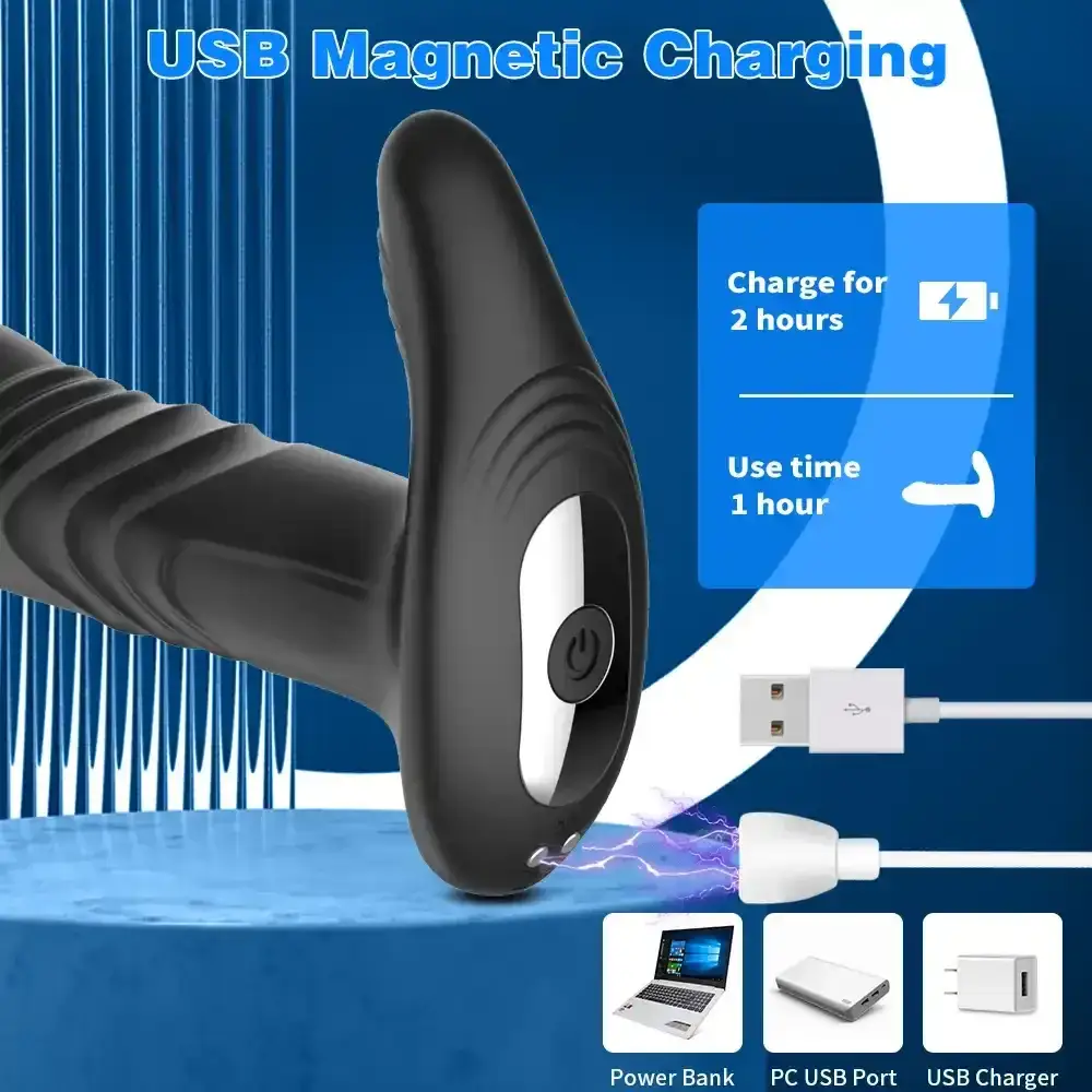 remote control prostate vibrator waterproof