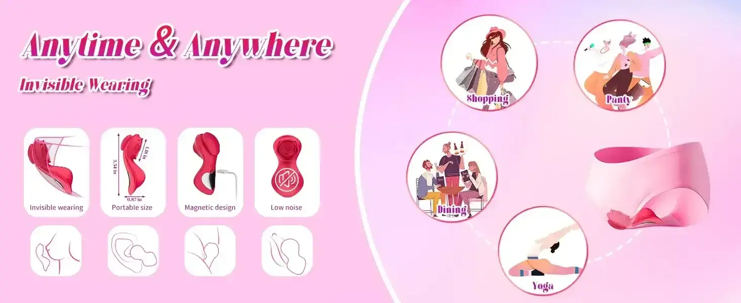 remote control rose vibrator waterproof