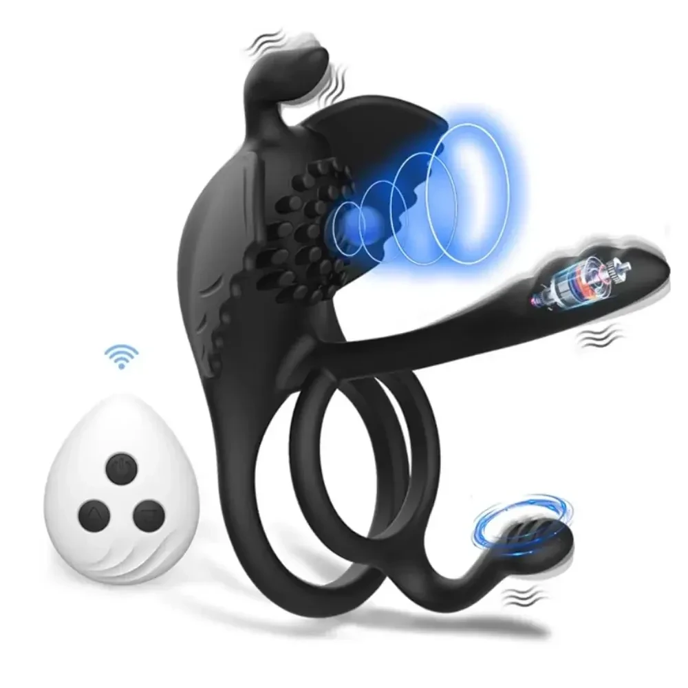 remote controlled penis ring vibrator