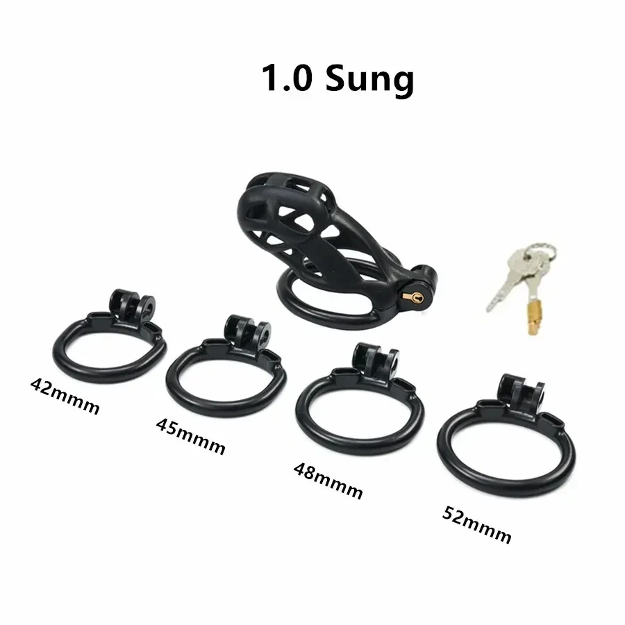 resin chastity cage tight fit men