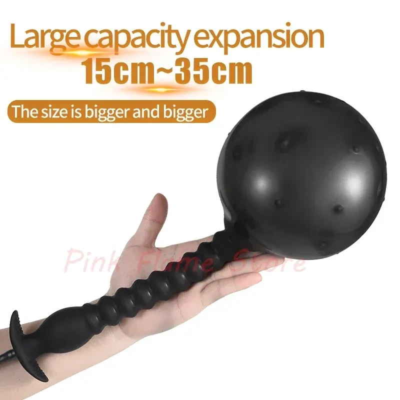 retractable anal plug smooth silicone