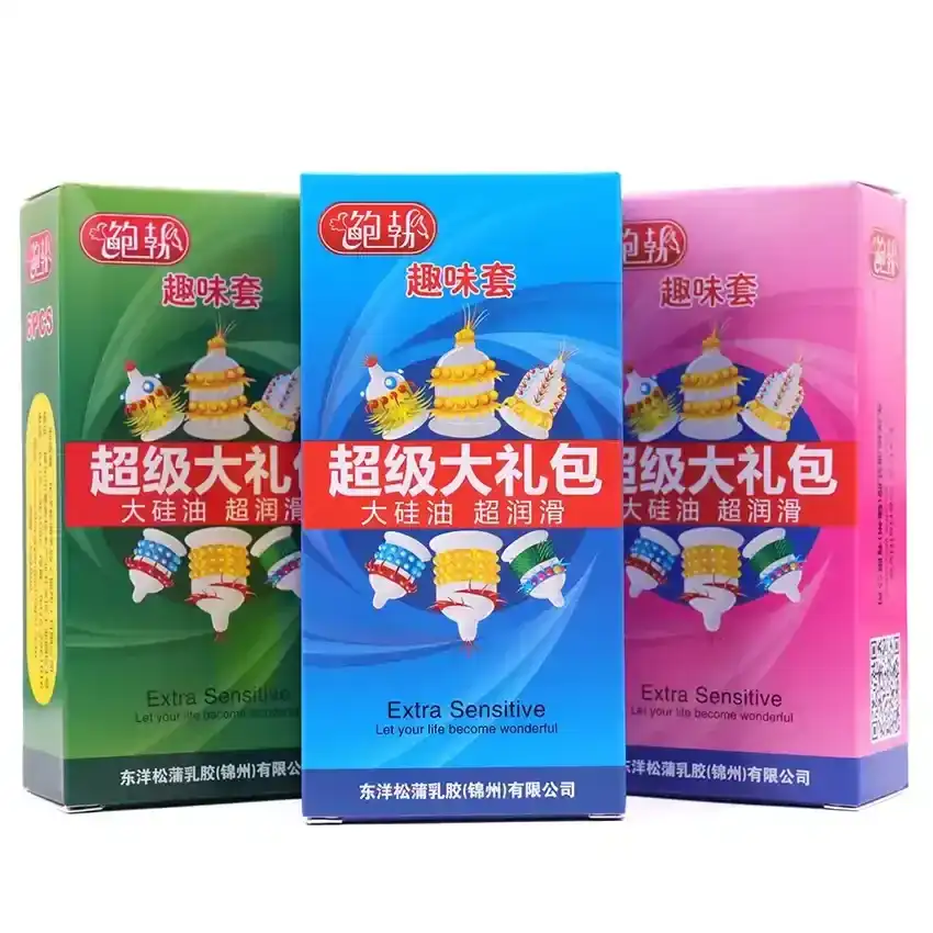 ribbed dotted condoms 52mm width