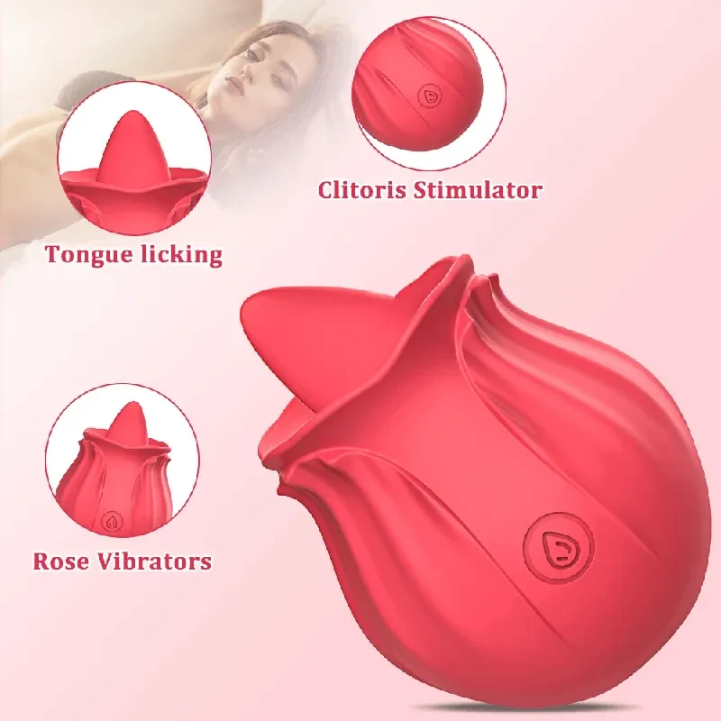 rose clitoral vibrator 10 modes