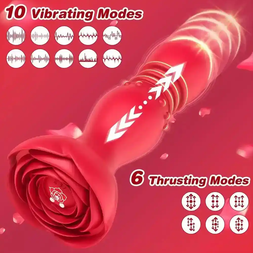 rose design g spot massager
