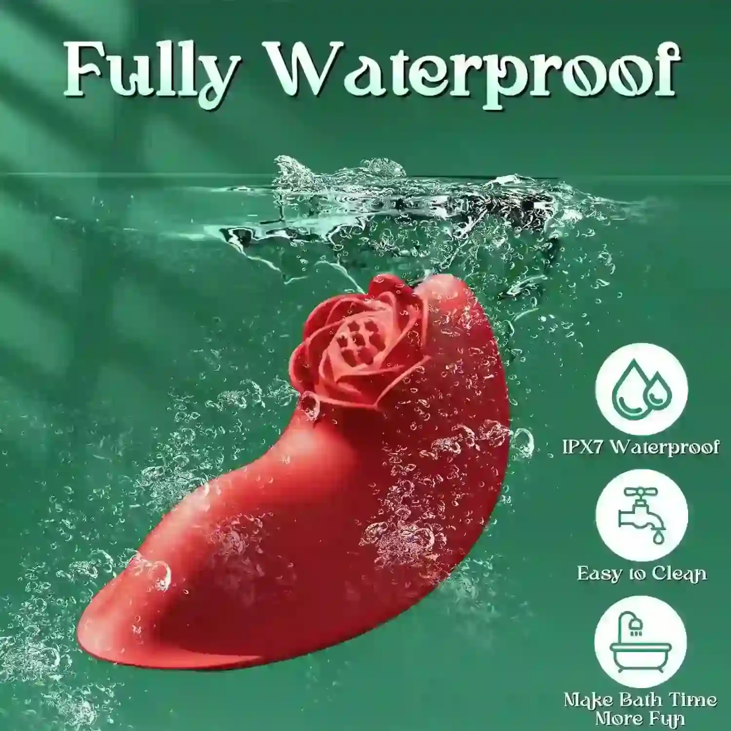 rose shaped clitoral vibrator