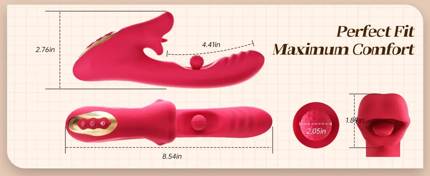rotating bead g spot vibrator pink