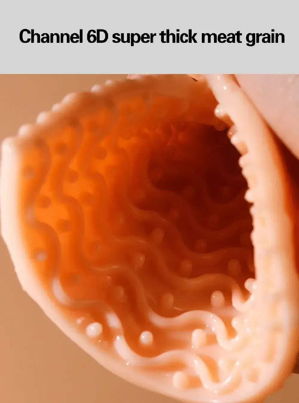 s bend friction stem silicone masturbator