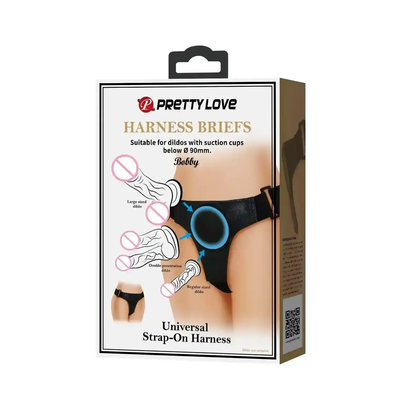 secure attachment dildo harness