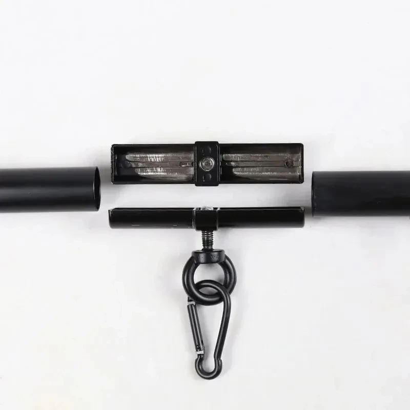 secure bondage spreader bar black