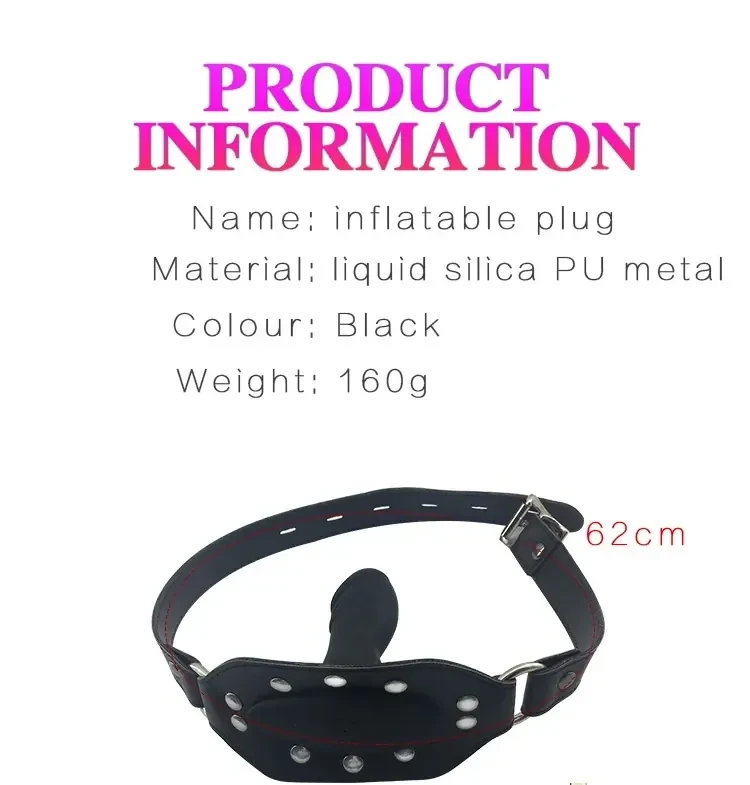 secure fit silicone gag lock