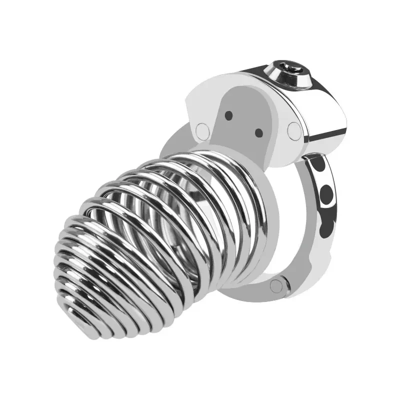 secure metal chastity device men