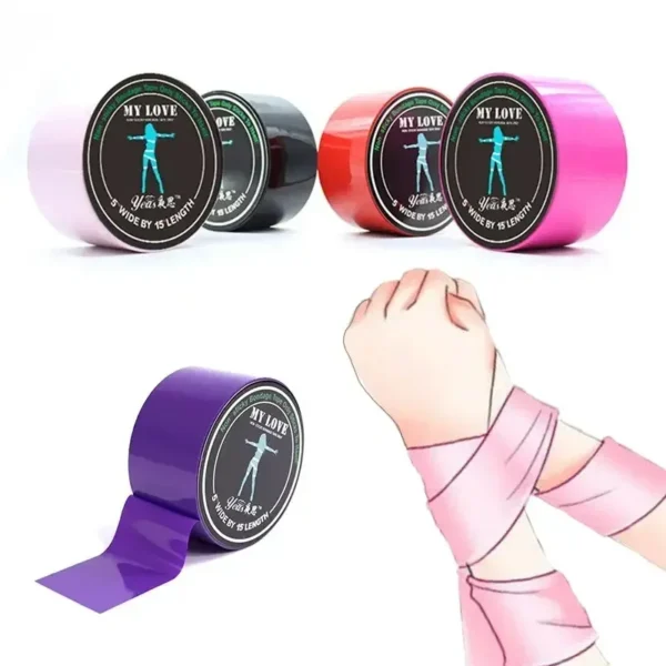 self adhering tie for submission