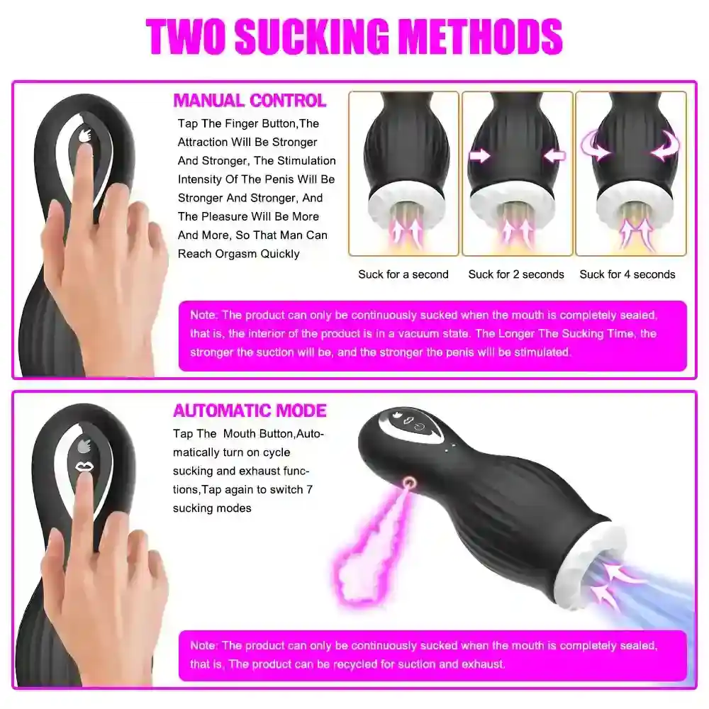 seven modes male licking pleasure toy