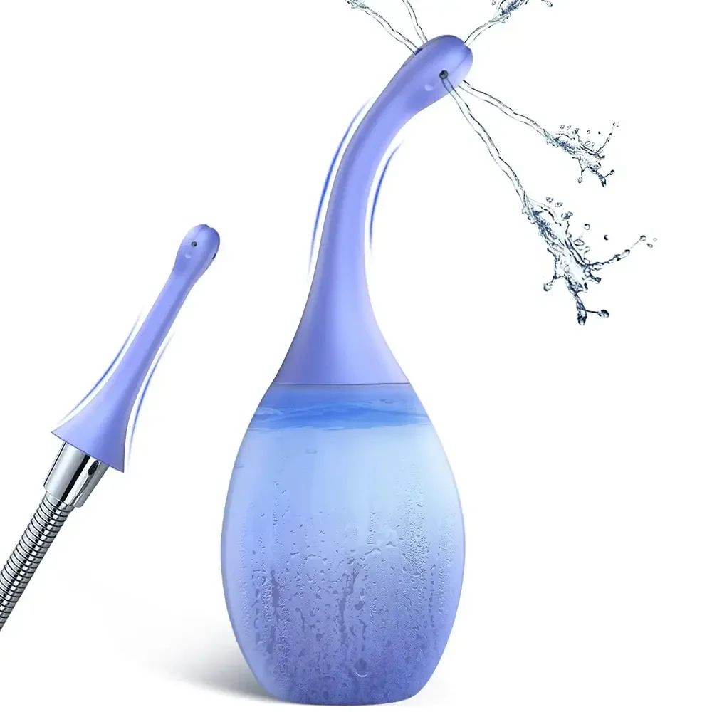 shapeable nozzle anal douche kit