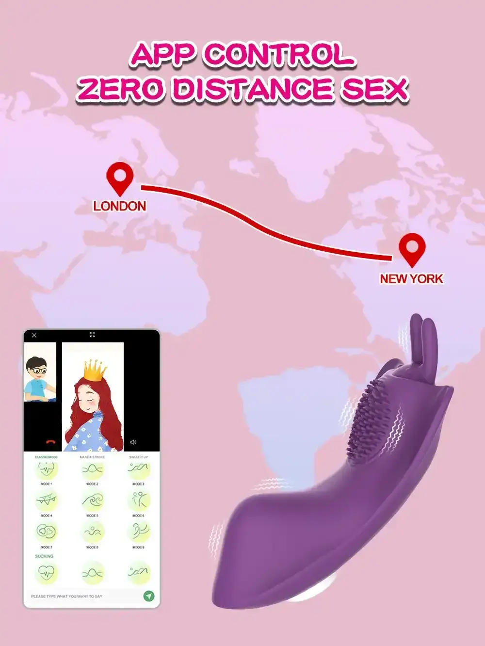 silent operation wireless panty vibrator