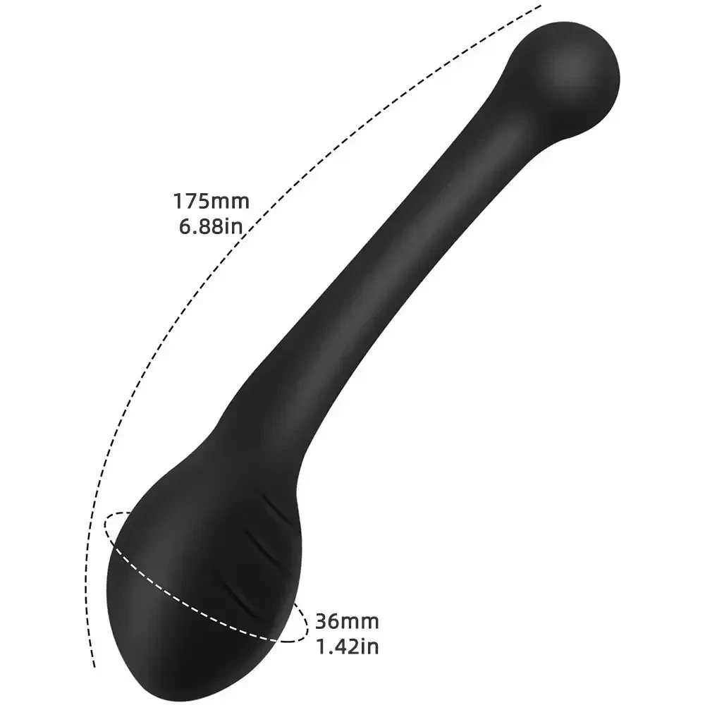 silicone anal beads dual head
