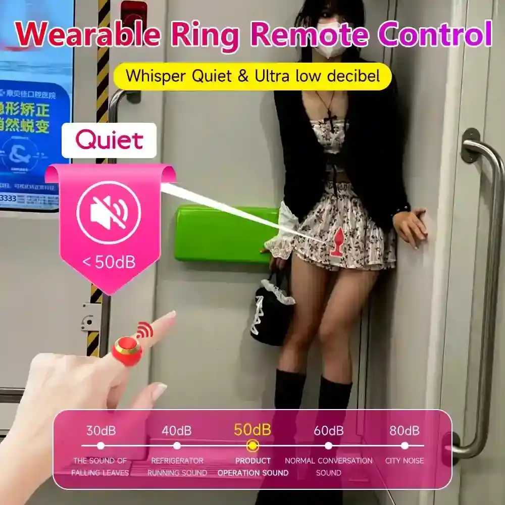 silicone anal plug 10 vibration modes