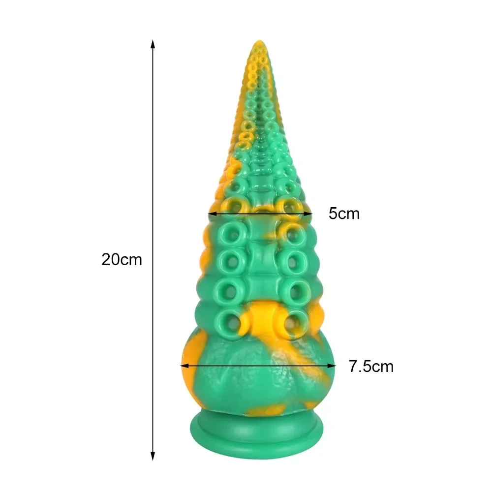 silicone anal plug octopus for prostate