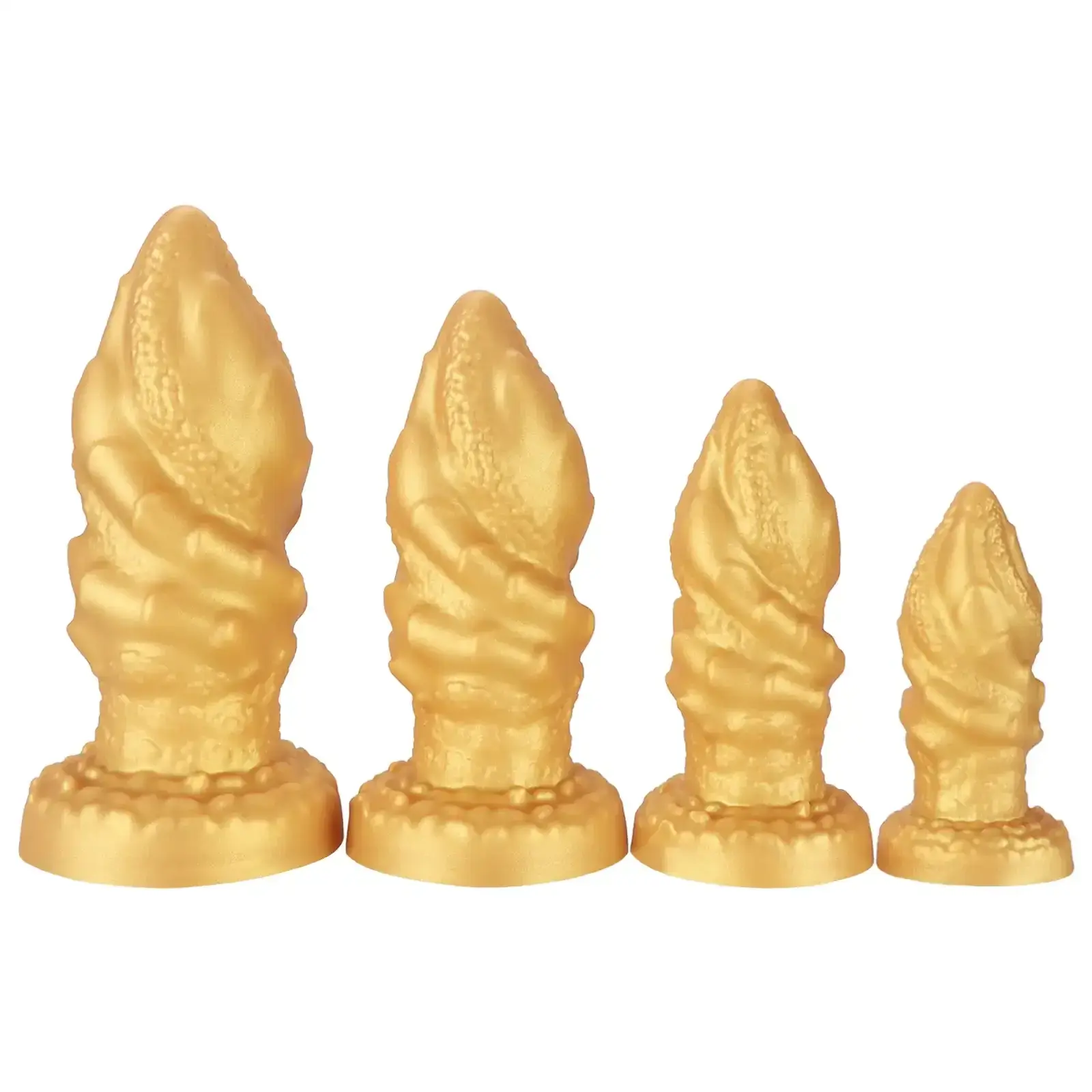 silicone anal plug secure base