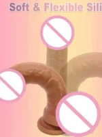 silicone anal plug with suction