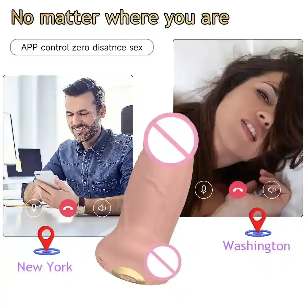silicone app vibrator for couples