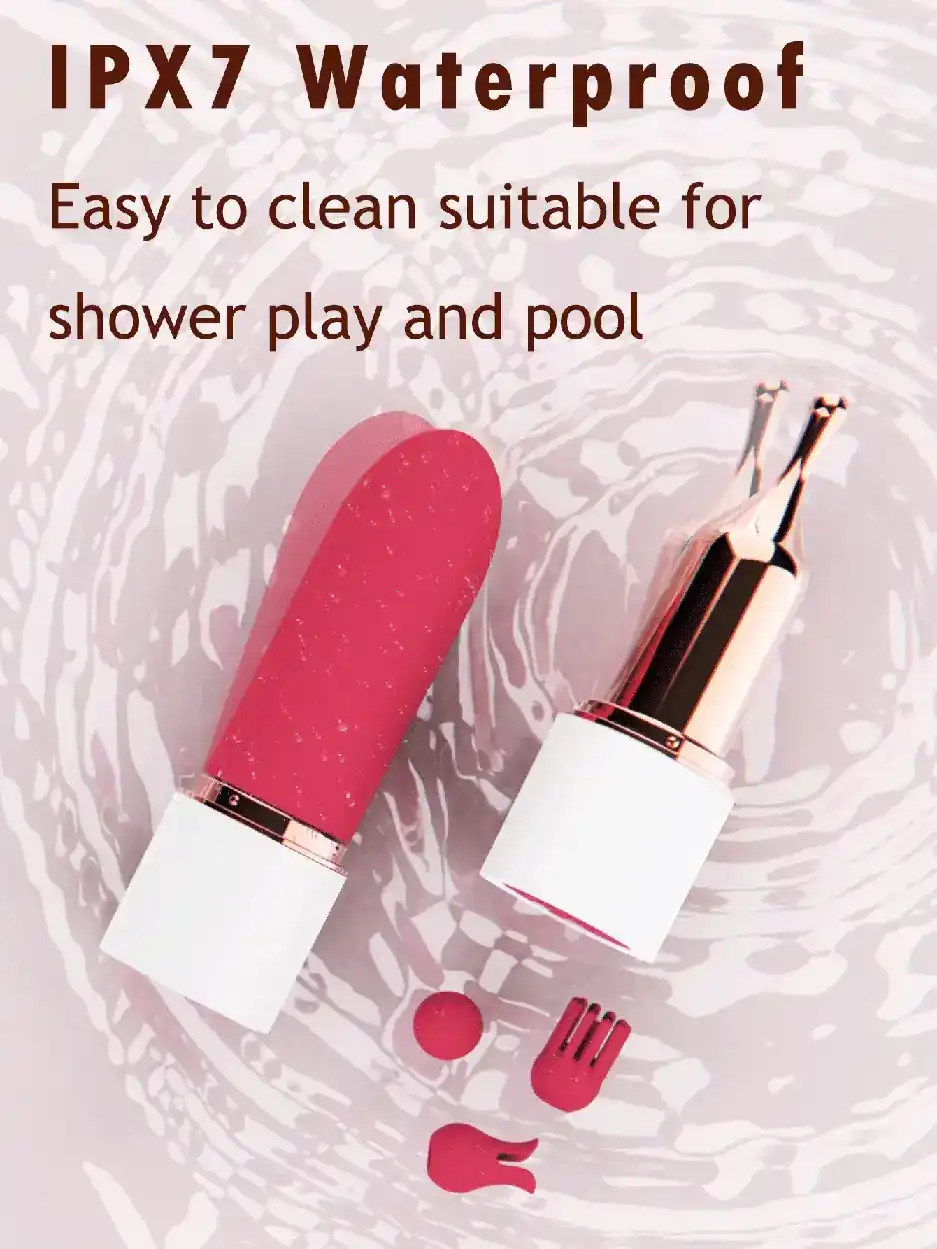 silicone bullet vibrator red