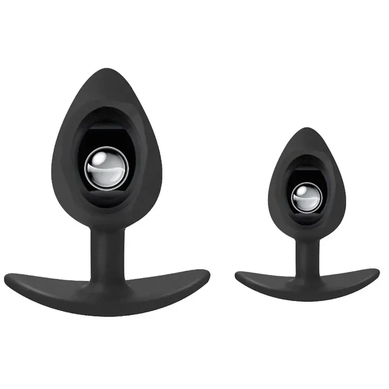silicone butt plug internal ball