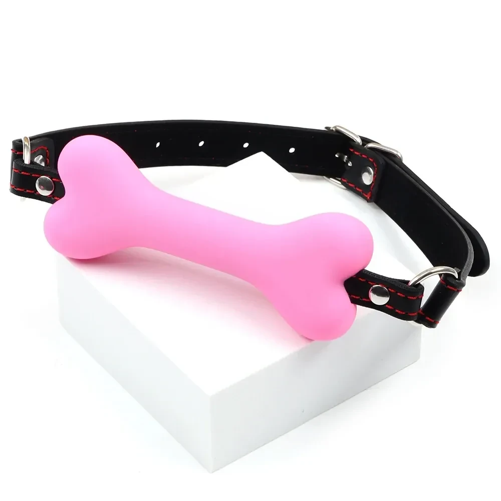 silicone dog bone bdsm toy