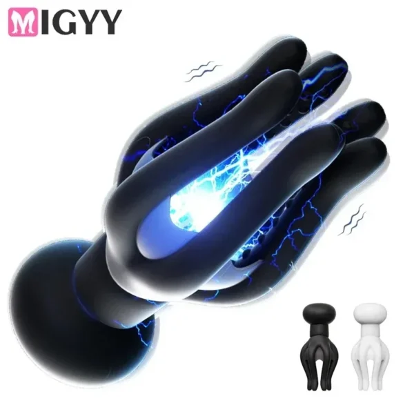 silicone electric penis exerciser