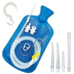 silicone enema tubing flow control
