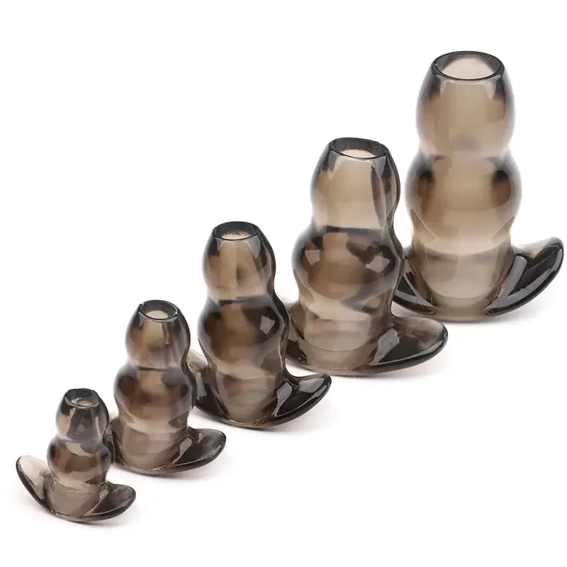 silicone hollow dilator anal toy