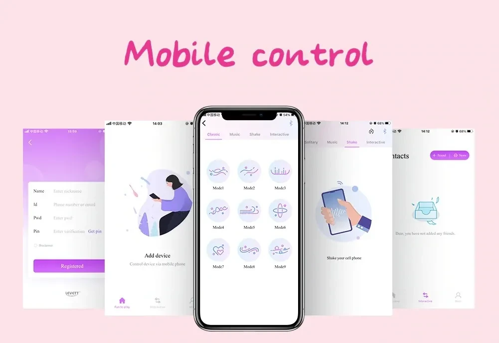 silicone pleasure egg app control