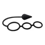 silicone pleasure ring anal set