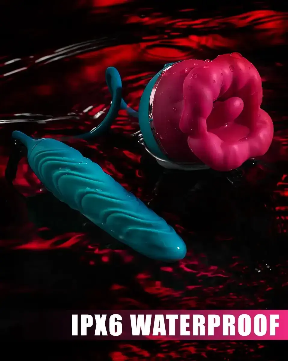 silicone tongue licking vibrator