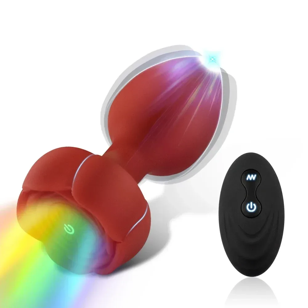 silicone wearable anal toy waterproof