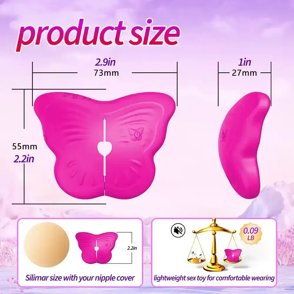 silicone wearable nipple clamps pink